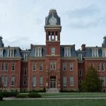 front of Woodburn Hall